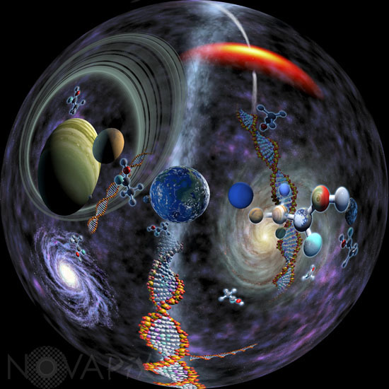 La Vie dans l'Univers - Illustration