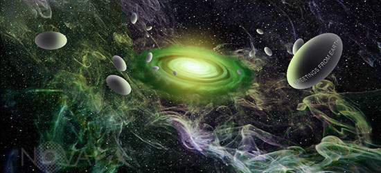 Dyson Eggs - Artist view
