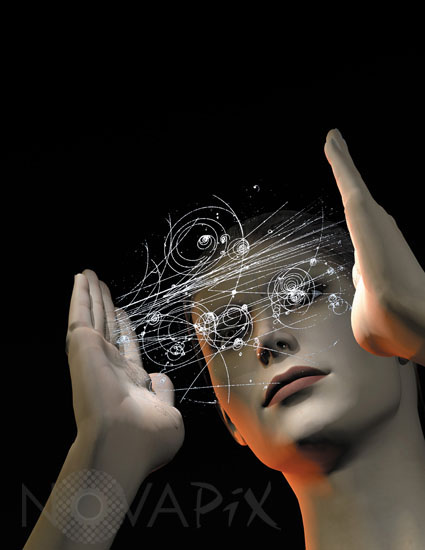 Particle physics - Artist view