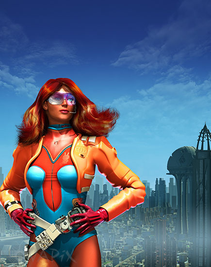 Future Girl - Illustration