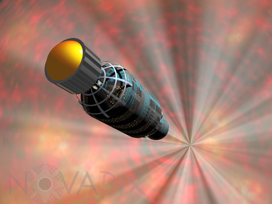 Hyperespace - Vue d'artiste