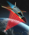 Propulsion Laser - Vue d'artiste