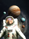 L'exploration spatiale - Vue d'artiste