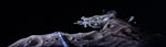 Base sur un asteroide - Illustration