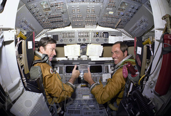STS-1 crew 1980.
