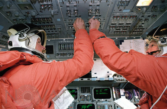 C. Brown and R. Gibson in Endeavour