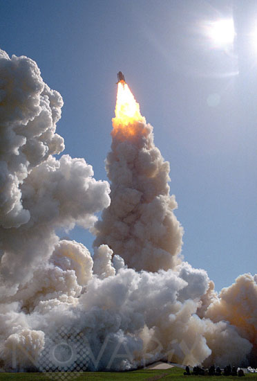 Launch of STS-52 Columbia from KSC -Oct 22 1992