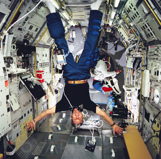 Astronauts in Spacelab -05/1993