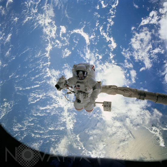Astronaut James Voss EVA -09/1995