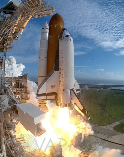 Launch of STS-73 Shuttle Columbia  -10/1995