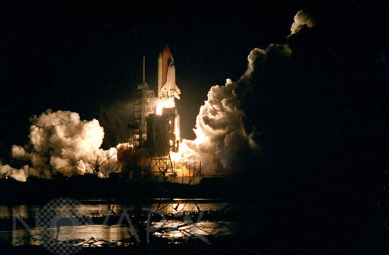 Décollage de la navette Endeavour (STS-88) 12/1998