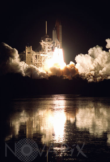 Décollage de la navette Endeavour Sts-97-30/11/2000
