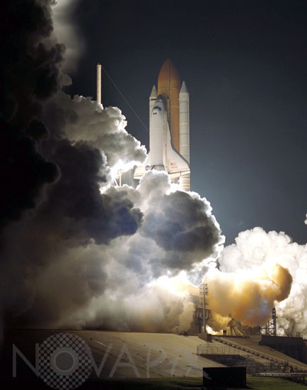 Launch of STS-104 Atlantis  07/2001