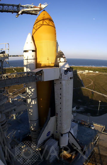 Navette Columbia STS-107 sur pas de tir 01/2003