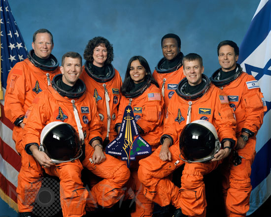 Equipage STS-107 10/2001