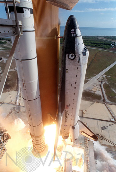 Launch of STS-107 Shuttle Columbia