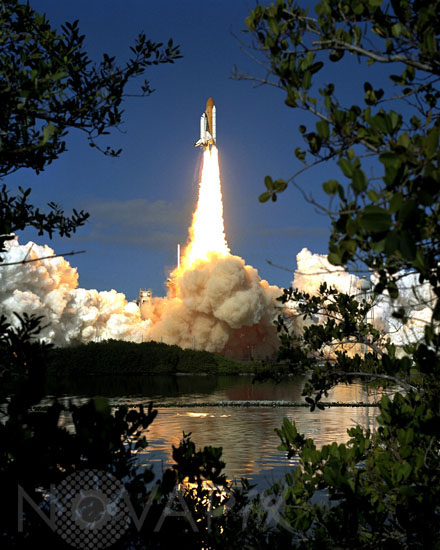 Launch of STS-107 Shuttle Columbia