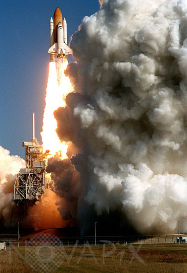 Launch of STS-107 Shuttle Columbia