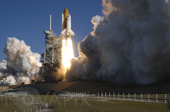 Launch of STS-107 Shuttle Columbia