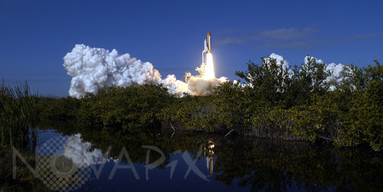 Launch of STS-107 Shuttle Columbia