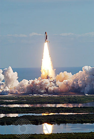 Launch of STS-107 Shuttle Columbia