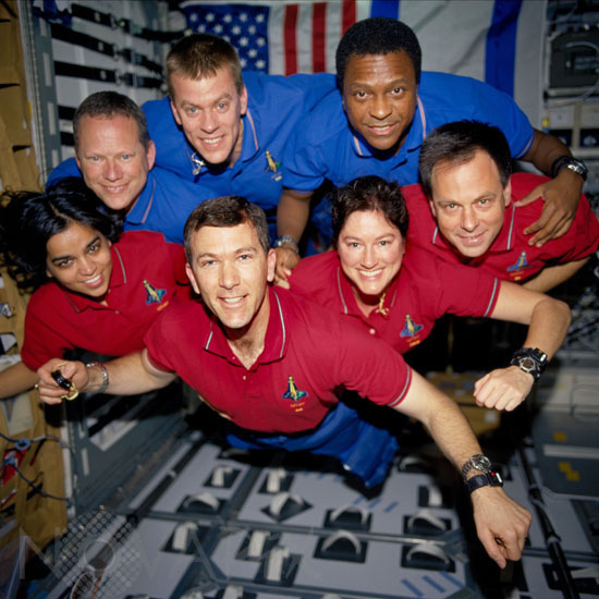 Equipage dans la navette Columbia STS-107