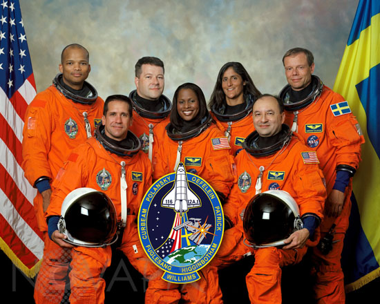 Equipage de la mission STS-116
