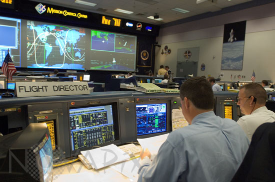 Control room of the space shuttle 06/2007