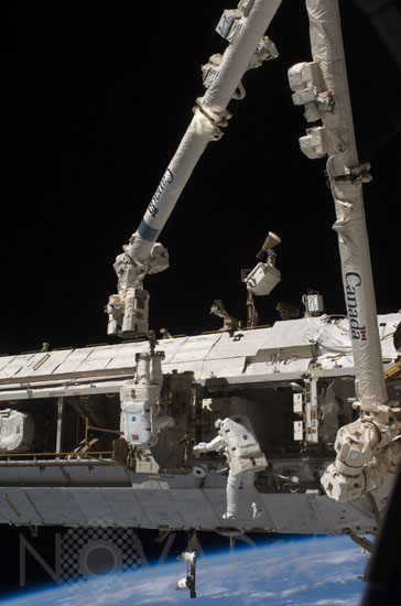 Extravehicular activity and International Space Station (ISS)