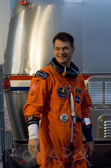 L'astronaute Paolo Nespoli. STS-120- 10-2007