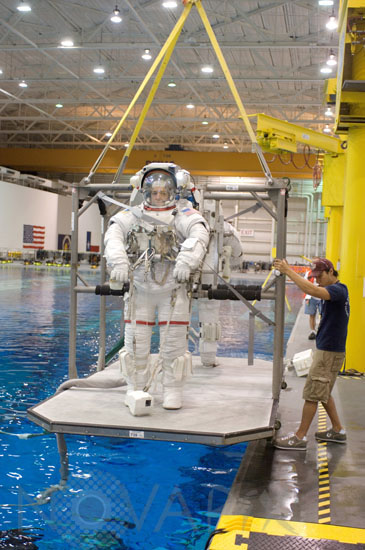 Astronauts training
