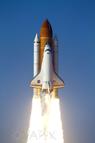 Launch of Shuttle Discovery STS-133. 02/2011