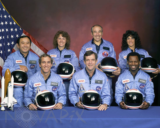 Equipage Challenger STS-51-L 11/1985