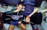 Astronautes dans Discovery STS-51 09/1993