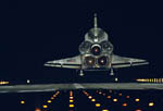 Atterrissage de la navette Endeavour 01/1996