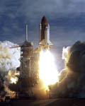 Décollage de la navette Columbia STS-73 -10/1995