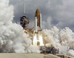 Décollage de la navette Columbia (STS-78) 20/06/1996