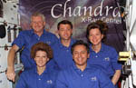 Equipage dans la navette Columbia STS-93 07/1999