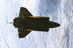 Navette Atlantis en orbite 02/2001