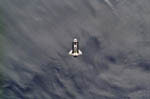 Navette Endeavour STS-100 vue d'ISS 04/2001