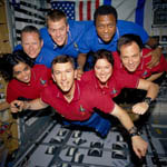 Equipage dans la navette Columbia STS-107