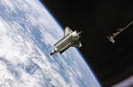 Navette Atlantis STS-115 vue d'ISS 09/2006