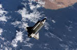 Navette Atlantis STS-115 vue d'ISS 09/2006