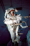 Astronaute à l'entrainement