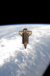 Discovery vue de la station spatiale internationale - 03/2009