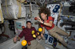 Astronautes en apesanteur