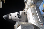 La navette spatiale Endeavour et ISS