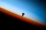 La Navette Endeavour vue d'ISS - 02/2010
