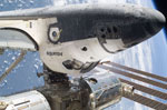 La navette spatiale Atlantis et ISS