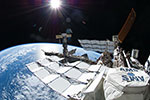 Experience AMS sur la station spatiale 07/2011